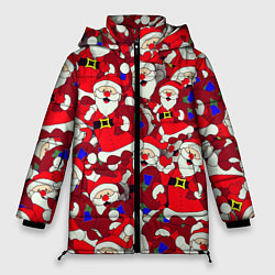 Женская зимняя куртка Дед Санта