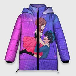 Женская зимняя куртка Урарака Очако и Изуку Мидория