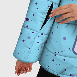 Куртка зимняя женская AMONG US - ЕДИНОРОГ, цвет: 3D-черный — фото 2
