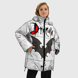 Куртка зимняя женская Дракула, цвет: 3D-черный — фото 2