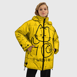 Куртка зимняя женская AMONG US - КОТИК, цвет: 3D-красный — фото 2