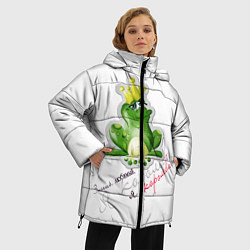 Куртка зимняя женская Королева, цвет: 3D-черный — фото 2