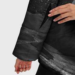Куртка зимняя женская Луна, цвет: 3D-черный — фото 2