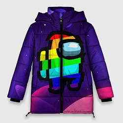 Женская зимняя куртка AMONG US - RAINBOW SPACE