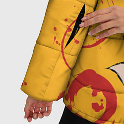 Куртка зимняя женская Лис Самурай, цвет: 3D-черный — фото 2
