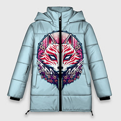 Куртка зимняя женская Киса Сакура, цвет: 3D-красный