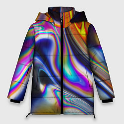 Куртка зимняя женская Токсичный, цвет: 3D-черный