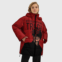 Куртка зимняя женская Trash, цвет: 3D-черный — фото 2