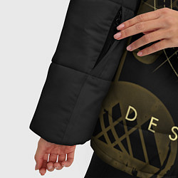Куртка зимняя женская DESTINY, WARLOCK, цвет: 3D-черный — фото 2