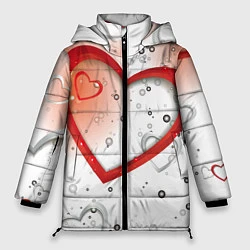 Куртка зимняя женская Клуб Романтики, цвет: 3D-черный