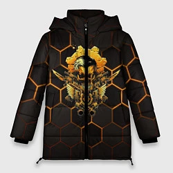 Куртка зимняя женская Gears tactics, цвет: 3D-черный