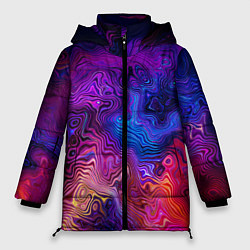 Куртка зимняя женская НЕОНОВЫЕ РАЗВОДЫ, цвет: 3D-черный