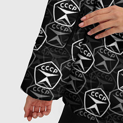 Куртка зимняя женская СССР ПАТТЕРН, цвет: 3D-черный — фото 2