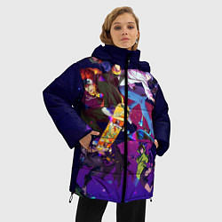 Куртка зимняя женская SK8 the Infinity, цвет: 3D-черный — фото 2