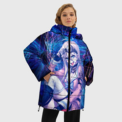 Куртка зимняя женская Danganronpa, цвет: 3D-черный — фото 2