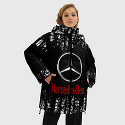 Куртка зимняя женская MERCEDES, цвет: 3D-черный — фото 2