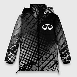Куртка зимняя женская Infiniti, цвет: 3D-черный