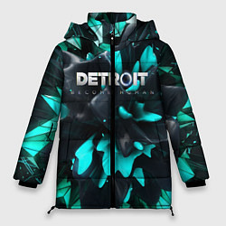 Куртка зимняя женская Detroit Become Human S, цвет: 3D-светло-серый