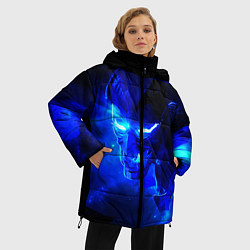 Куртка зимняя женская Валорант, цвет: 3D-красный — фото 2