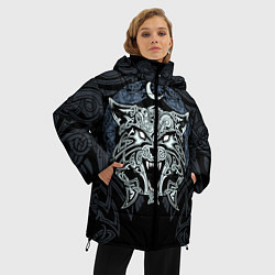 Куртка зимняя женская Фенрир, цвет: 3D-красный — фото 2