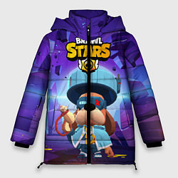 Куртка зимняя женская Генерал Гавс brawl stars, цвет: 3D-черный