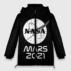 Куртка зимняя женская NASA Perseverance, цвет: 3D-светло-серый