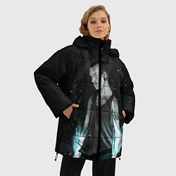 Куртка зимняя женская Честер Линкин Парк, цвет: 3D-черный — фото 2