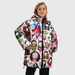 Куртка зимняя женская НЕЗУКО, цвет: 3D-черный — фото 2