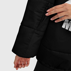 Куртка зимняя женская MONOKUMA МОНОКУМА BEAR, цвет: 3D-черный — фото 2