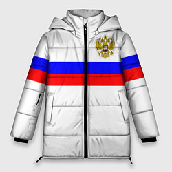 Куртка зимняя женская СБОРНАЯ РОССИИ 2021, цвет: 3D-черный