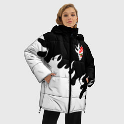 Куртка зимняя женская BLEACH FIRE БЛИЧ ОГОНЬ, цвет: 3D-красный — фото 2