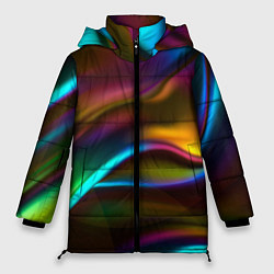 Куртка зимняя женская Градиент, цвет: 3D-черный