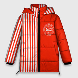 Куртка зимняя женская Сборная Дании, цвет: 3D-красный