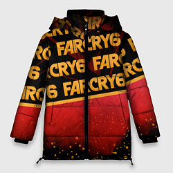 Куртка зимняя женская Far Cry 6, цвет: 3D-светло-серый