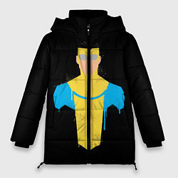 Куртка зимняя женская Неуязвимый Марк Грейсон, цвет: 3D-черный