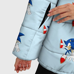 Куртка зимняя женская Sonics dance, цвет: 3D-светло-серый — фото 2