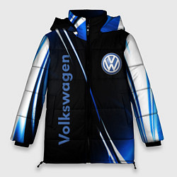 Куртка зимняя женская VOLKSWAGEN, цвет: 3D-черный