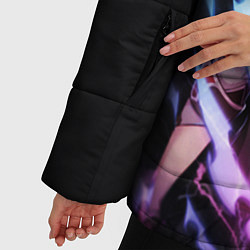 Куртка зимняя женская ТАРТАЛЬЯ - GENSHIN IMPACT NEON, цвет: 3D-красный — фото 2
