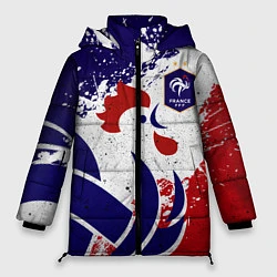 Куртка зимняя женская Сборная Франции, цвет: 3D-черный