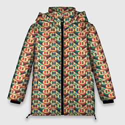 Куртка зимняя женская Джойстики, цвет: 3D-черный