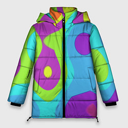Куртка зимняя женская Калейдоскоп, цвет: 3D-светло-серый