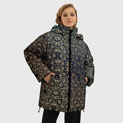 Куртка зимняя женская ПерсидСкие Узоры, цвет: 3D-красный — фото 2