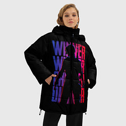 Куртка зимняя женская Winner, winner, chicken dinner, цвет: 3D-черный — фото 2