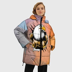 Куртка зимняя женская Орел 3D, цвет: 3D-черный — фото 2