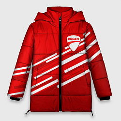 Куртка зимняя женская DUCATI ДУКАТИ, цвет: 3D-красный