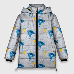 Куртка зимняя женская Вихрь - ураган, цвет: 3D-черный