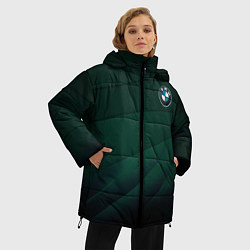 Куртка зимняя женская GREEN BMW, цвет: 3D-светло-серый — фото 2