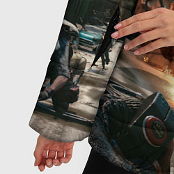 Куртка зимняя женская Far Cry 6 gameplay art, цвет: 3D-черный — фото 2