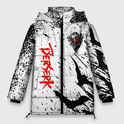 Куртка зимняя женская Берсерк: Гранж, цвет: 3D-черный
