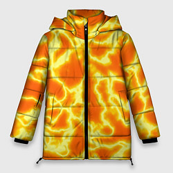 Куртка зимняя женская Огненная вспышка, цвет: 3D-черный